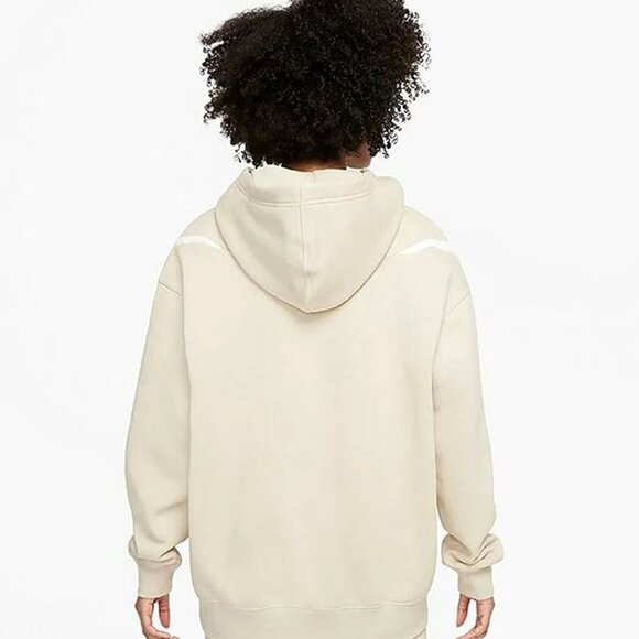 XS NIKE Sportswear Double Swoosh Oversızed Fleece Hoodıe-Hooded Sweatshirt NWT - Picture 4 of 9